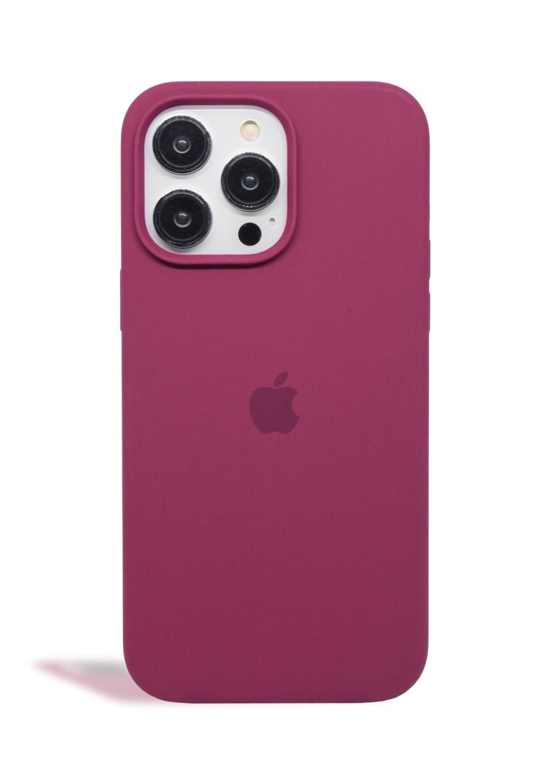 iPhone 13 Pro Cover 6.1 Inch Liquid Silicone Anti Scratch Anti Fingerprint Soft Silky Touch Shockproof Protective Case - Image 1