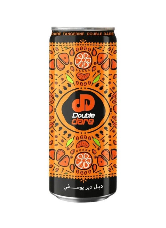 Double Dare Tangerine Flavored Soda Cans - 250 ml 