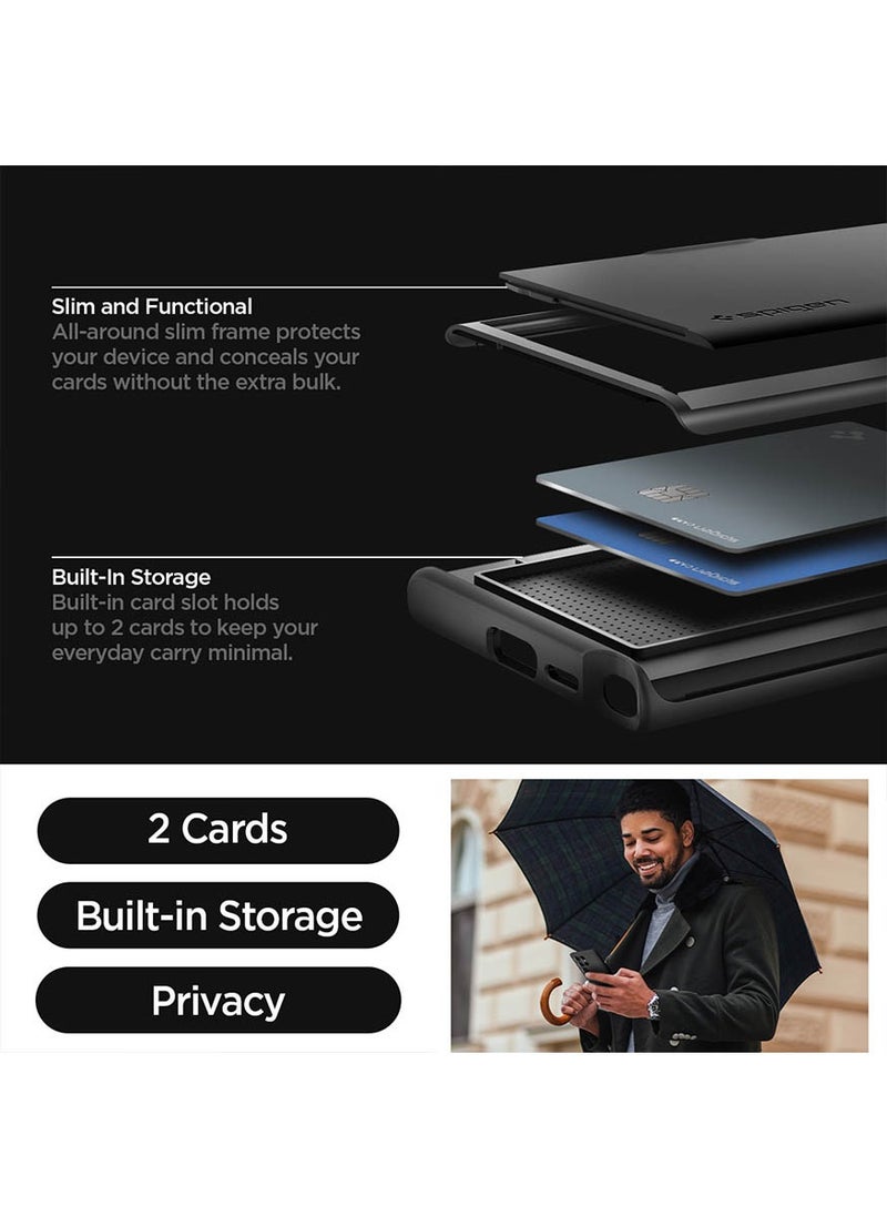 Spigen Slim Armor CS for Samsung Galaxy S24 ULTRA case cover (2024) - Black  - Image 5