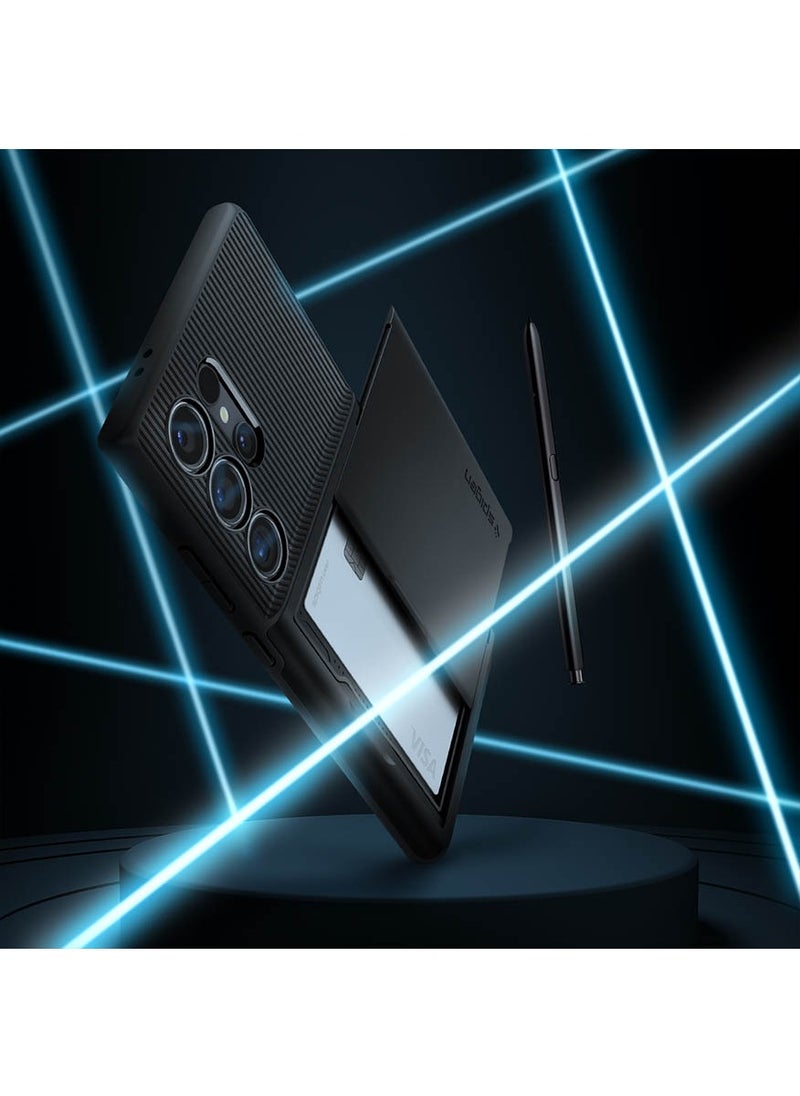 Spigen Slim Armor CS for Samsung Galaxy S24 ULTRA case cover (2024) - Black  - Image 3