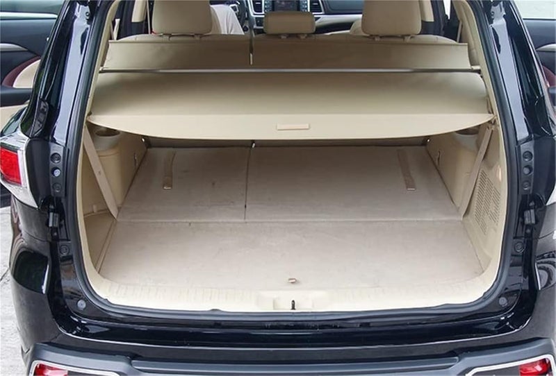 Vuzmode Rear Cargo Cover for Toyota Highlander 2014-2020 - Image 4