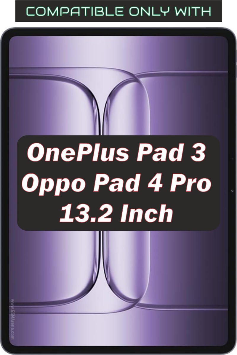 TELTREK Screenguard Compatible With OnePlus Pad 3 / OnePlus Pad3 / Oppo Pad 4 Pro/Oppo Pad 4 Pro Tab (13.2" Inch Tablet) Flexible PET Screen Guard Not a Tempered Glass Screen Protector - Image 2