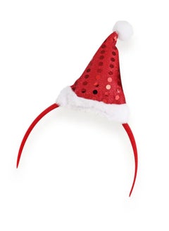 ZAFAA HOME Santa Hat Headband – 24x22cm Classic Holiday Costume Accessory for Christmas Parties, Seasonal Events, and Festive Gatherings  - Image 3
