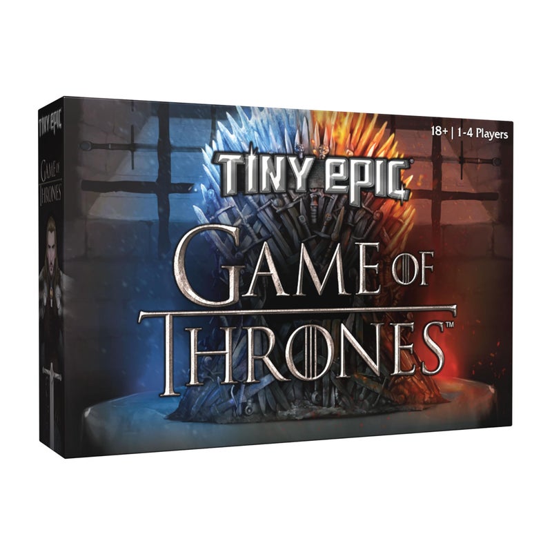 USAopoly Tiny Epic Game of Thrones Board Game Strategy Game for Adults Teens 14 Players 60 Min Playtime Play as Iconic Westeros Characters Custom Dice Miniatures Metal Coins and Wooden Components - Image 4