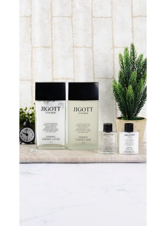 Jigott - Moisture Homme Skin Care 2 Set(Skin 150ml / Lotion 150ml, Sample Skin 30ml / Lotion 30ml) - Image 2