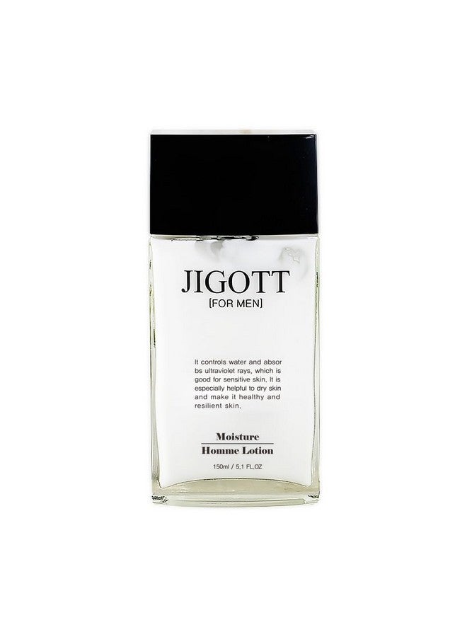 Jigott - Moisture Homme Skin Care 2 Set(Skin 150ml / Lotion 150ml, Sample Skin 30ml / Lotion 30ml) - Image 4