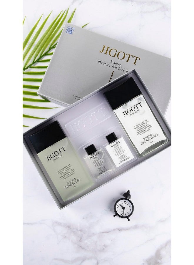 Jigott - Moisture Homme Skin Care 2 Set(Skin 150ml / Lotion 150ml, Sample Skin 30ml / Lotion 30ml) - Image 3