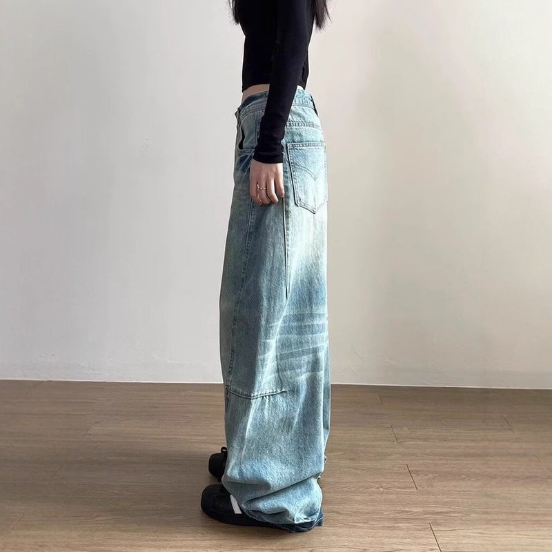Unisex Casual Daily Denim Jeans - Image 3