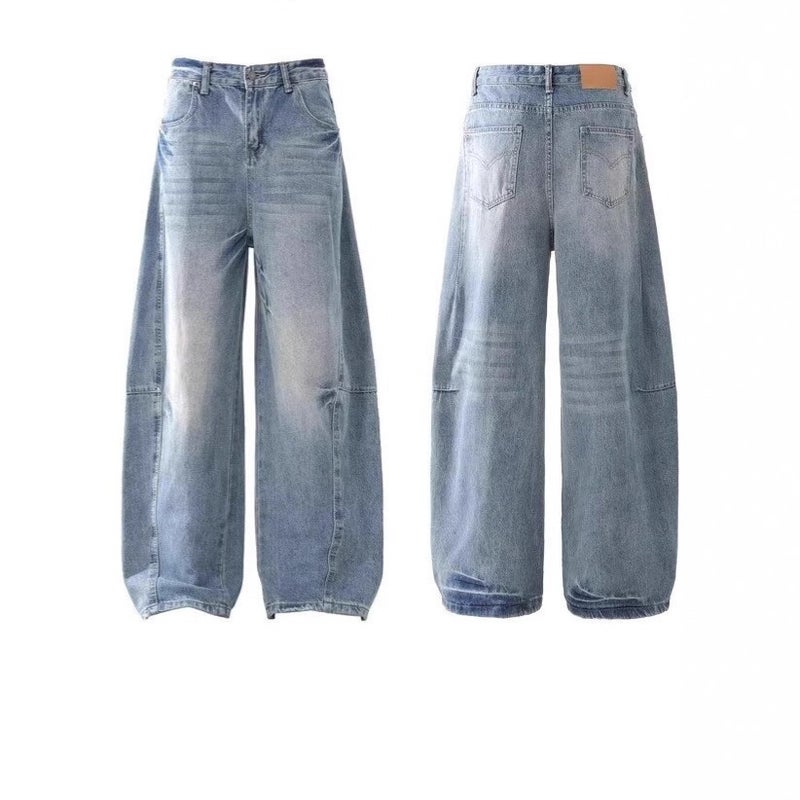 Unisex Casual Daily Denim Jeans - Image 5