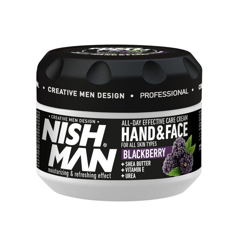 Nishman Hand  Face Cream Blackberry 300 ml