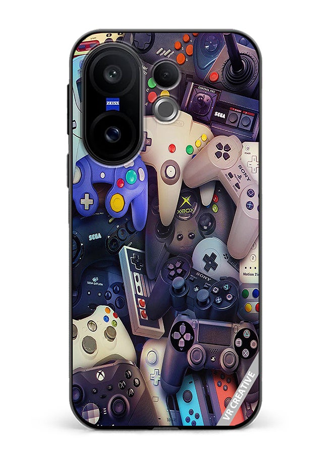 Protective Case Cover For Vivo X200 FE Remote Controls Design Multicolour