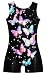 TUONROAD Girls Gymnastics Outfits Size 78 78 Years Old Black Butterflies Biketards Bodysuits for Dance - Image 2
