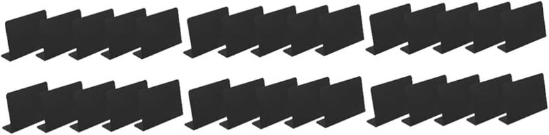 Angoily 30 Pcs Mini Chalkboard Signs Reusable Message Board Set Of 3 - Image 2