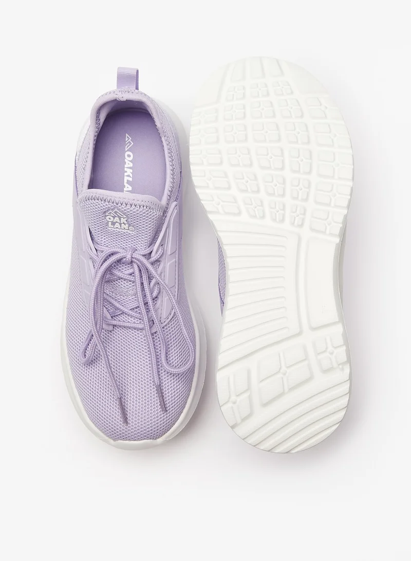 شو اكسبرس Girls Textured Sports Shoes with Lace Up Closure