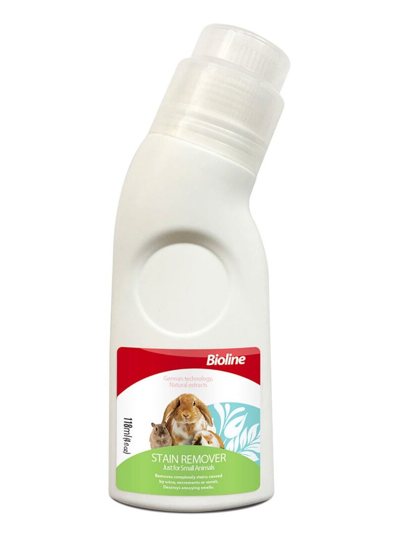 Bioline Stain Remover For Small Pets -118ml[Volume - 118ml]