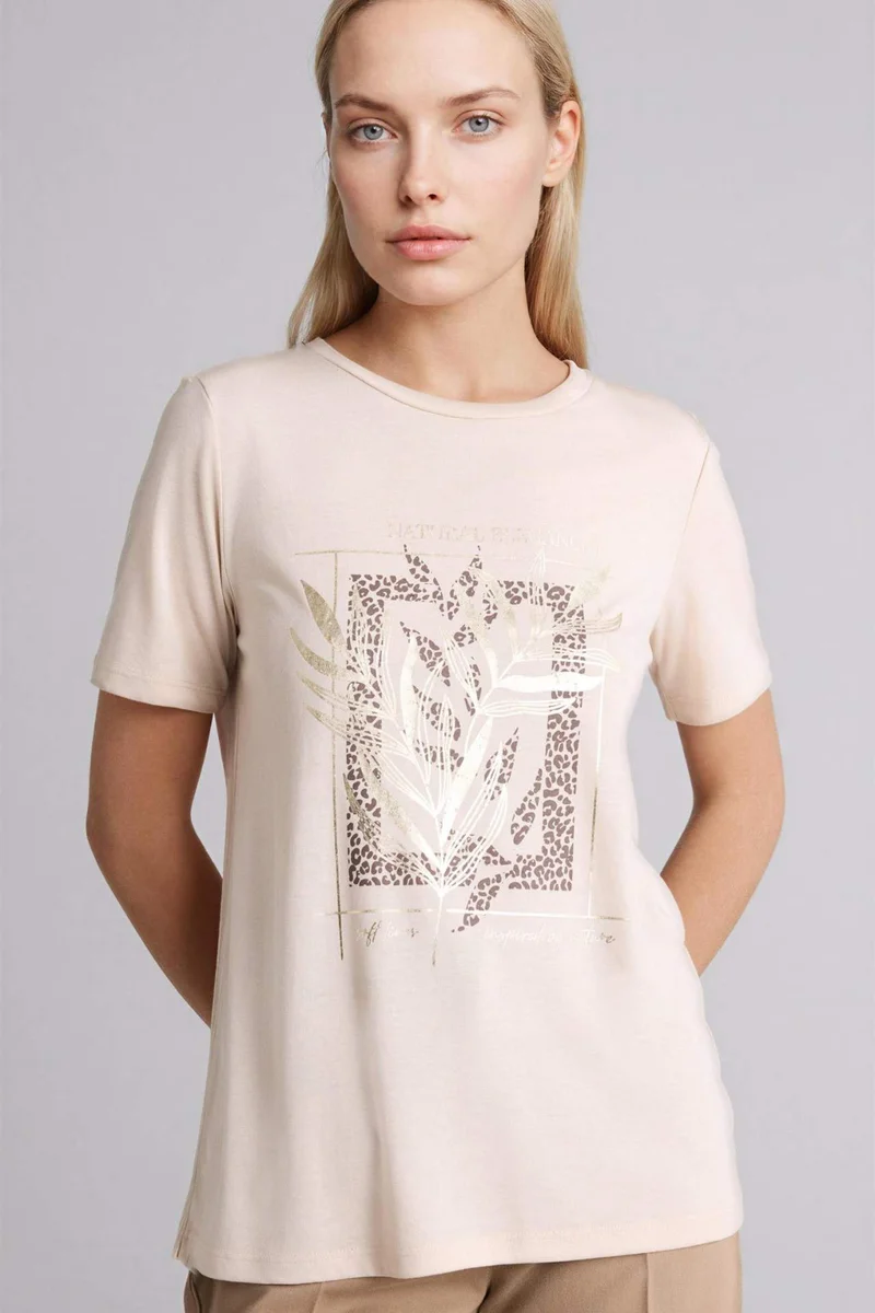 ديفاكتو Printed Short Sleeve T-Shirt