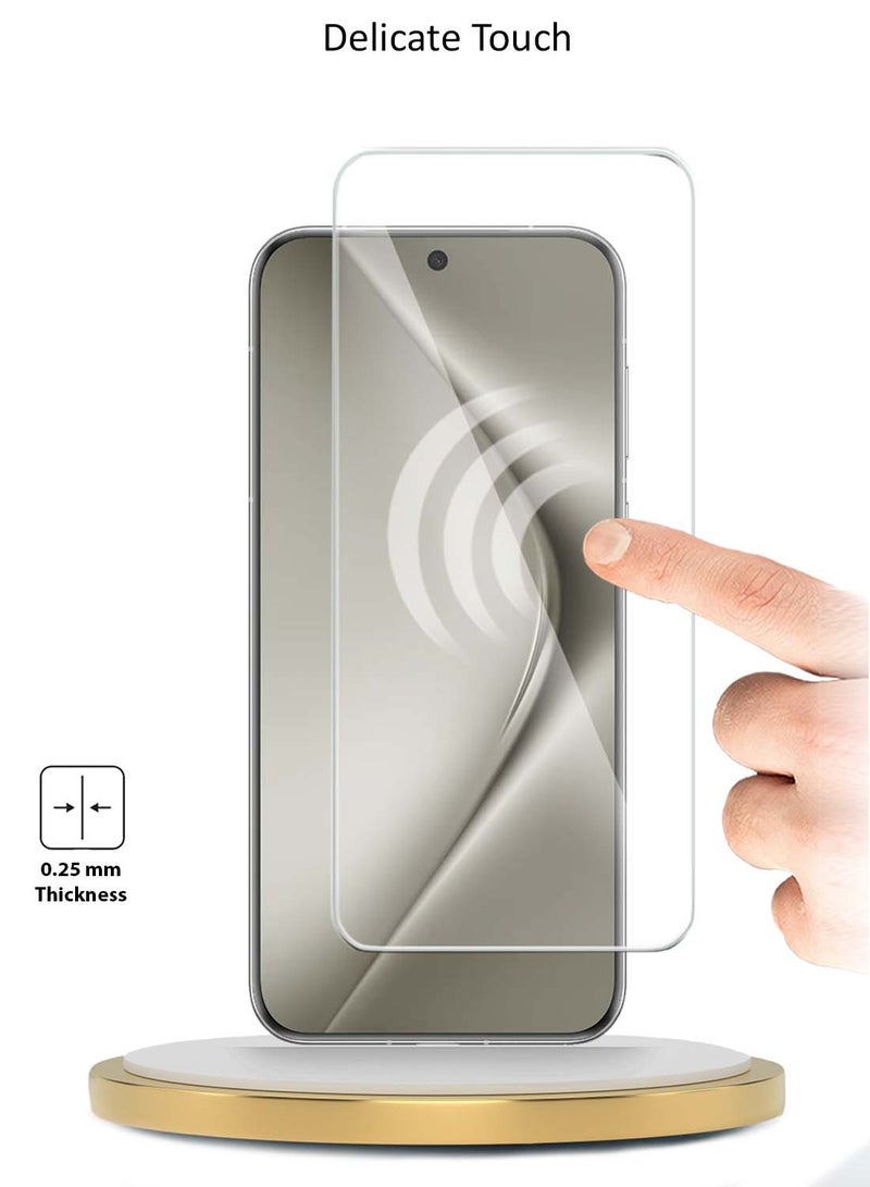 Wtech Huawei Pura 70 Pro / Pura 70 Pro+ / Pura 70 Pro Plus 5G 2024 Premium Curved Edges UV Full Glue Full Cover Tempered Glass Screen Protector (MSGUCN) - Clear - Image 4