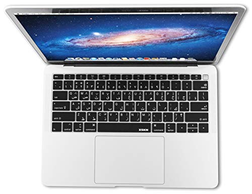 XSKN Arabic US Version Silicone Keyboard Cover Skin for 2018 MacBook Air 13.3 Inch with Touch ID A1932 - NOT for Other 13.3 INCH - Image 2