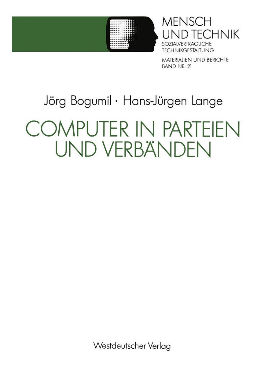 Computer in Parteien und Verbänden 