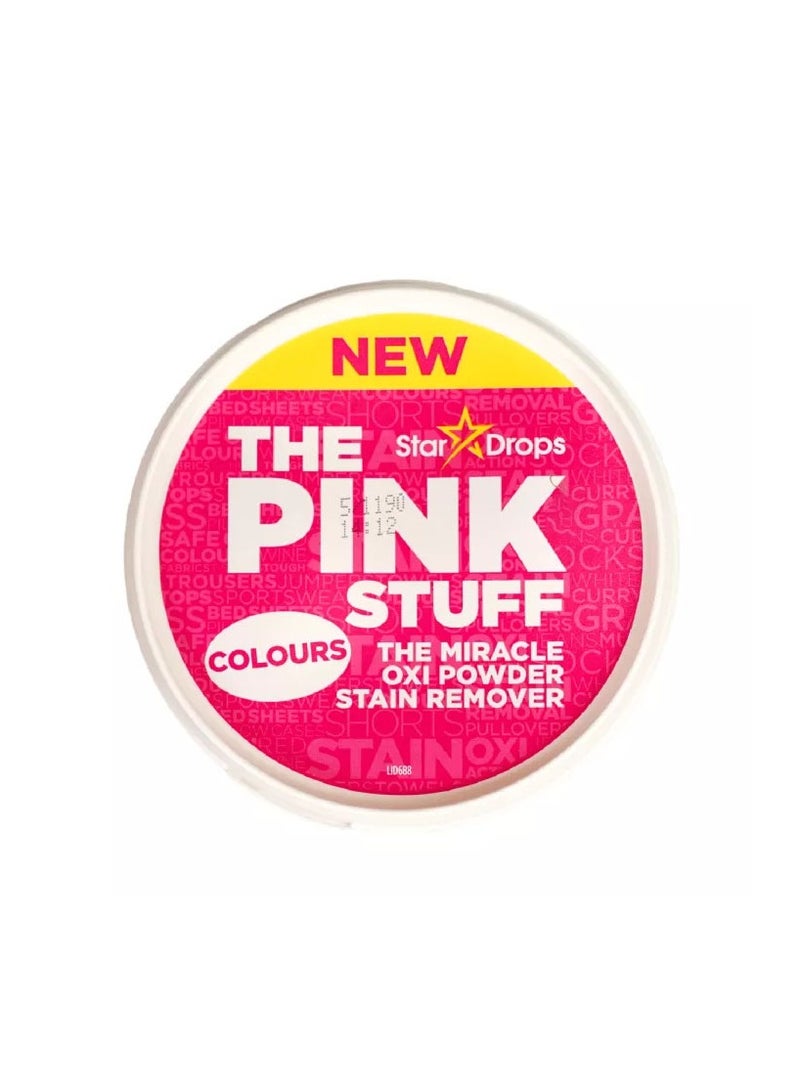 THE PINK STUFF The Miracle Laundry Oxi Powder Stain Remover for Colours Fabric 1KG - Image 3