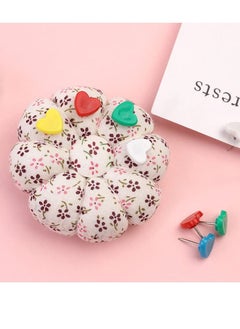 Y&D Colorful Heart Push Pins, Plastic Head Thumb Tacks Map Drawing for Wall Pin Board,Whiteboard, Cork Board, Office Markers or Bulletin Board(100Pcs)  - Image 2