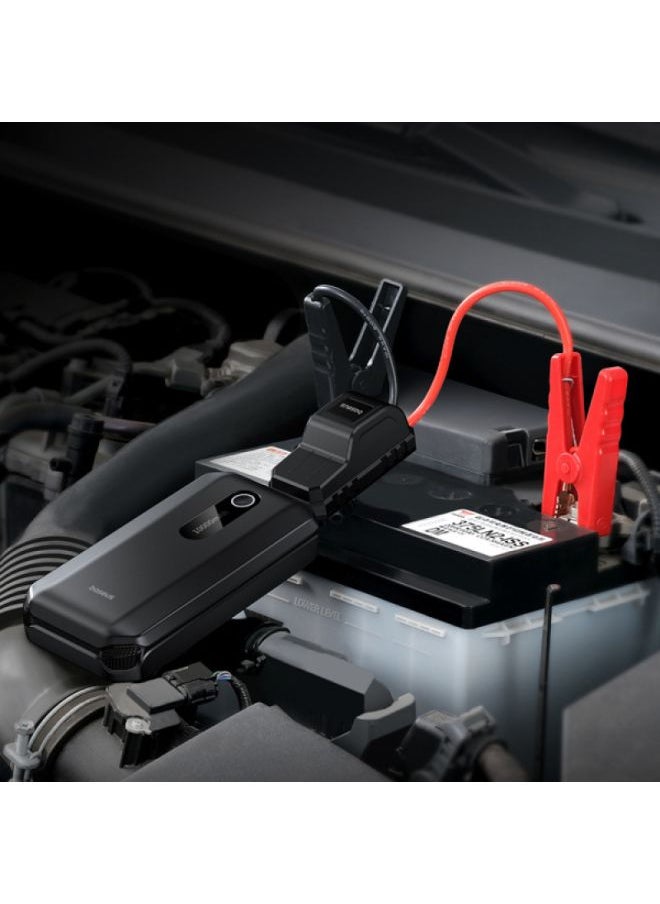 Baseus Baseus Super Energy Air Series Car Jump Starter (10000mAh, 1000A Peak Current) - Cluster Black  - Image 3