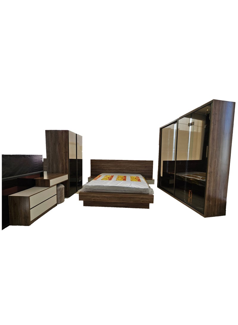 Mardod Saudi Bedroom With Wardrobe Made of Thai MDF Wood MS_BR_0031