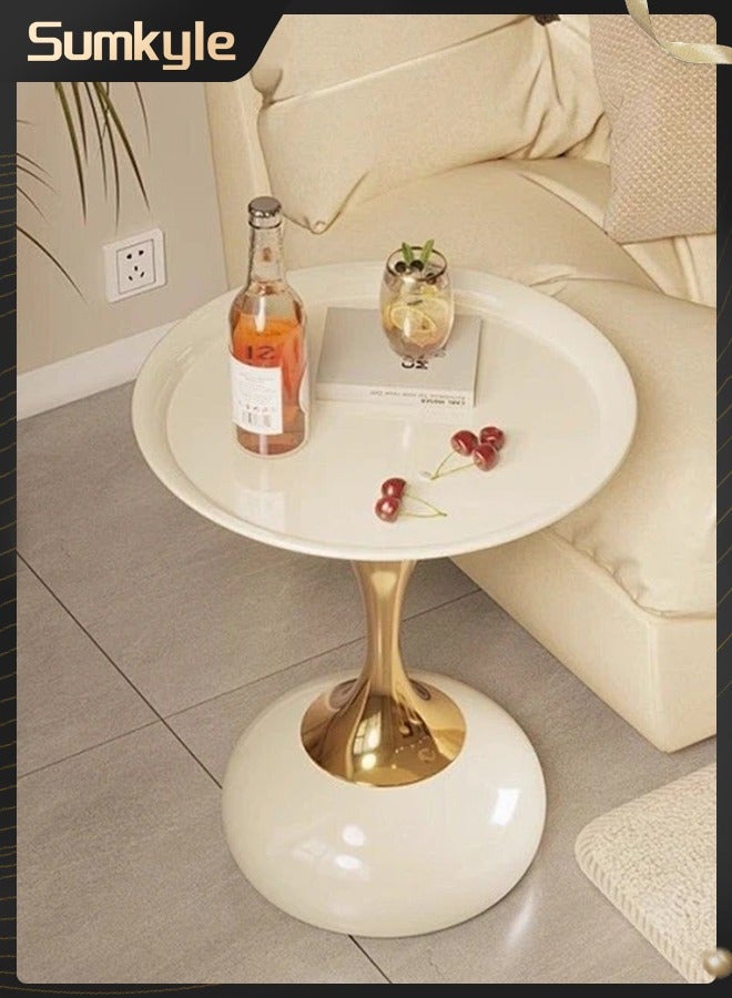 Sumkyle Coffee Table Sofa Side Modern Simple Corner Metal Iron Outdoor Table - Image 1