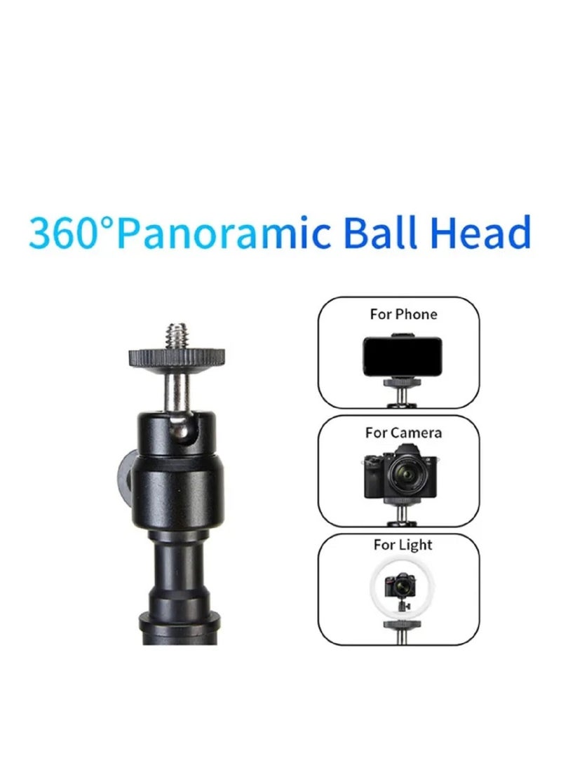 JMARY MT-49 Tabletop Light Stand Clip with 1 / 4-inch Screw for Cameras LED Video Light and Ring Light - Image 5