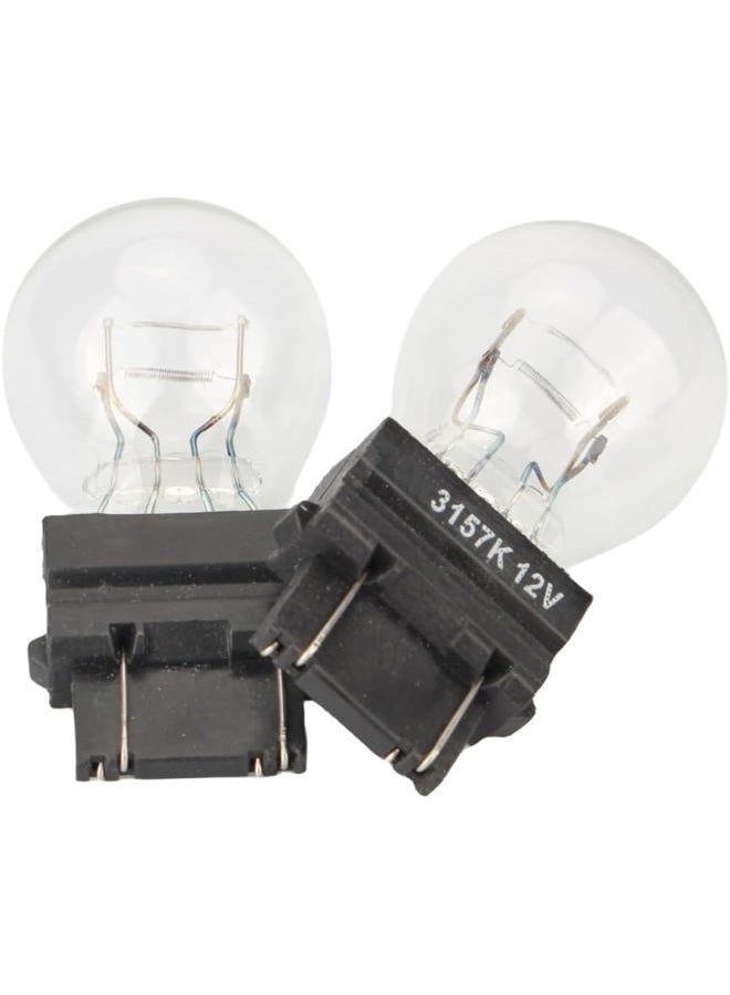 Piumeif 3157/3457 tail/brake light bulb/Turn Signal Bulbs(12V 27/7W 2200K) fits for Jeep Grand Cherokee Wrangler Commander Compass Journey Primus Edge -(Pack of 2) - Image 5