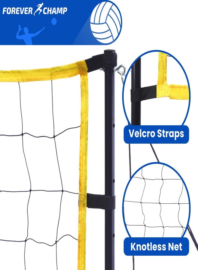 Forever Champ Volleyball Net Outdoor Set with Poles, Ball & Carrying Bag, Markers - Image 5