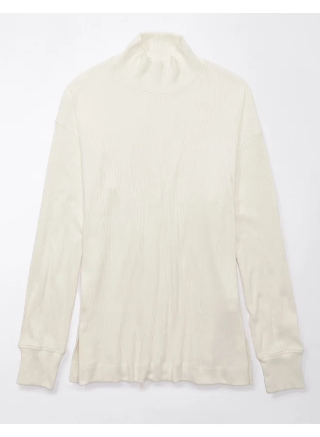 امريكان ايجل Mock Neck T-Shirt