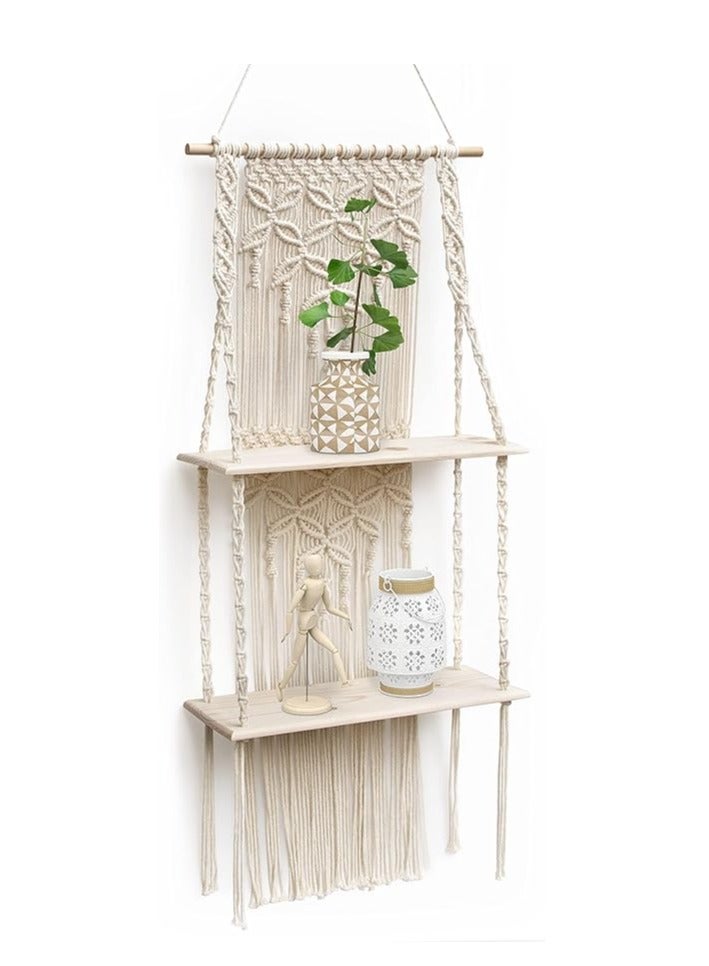 انتيكيانو رف حائط خشبي - Image 1