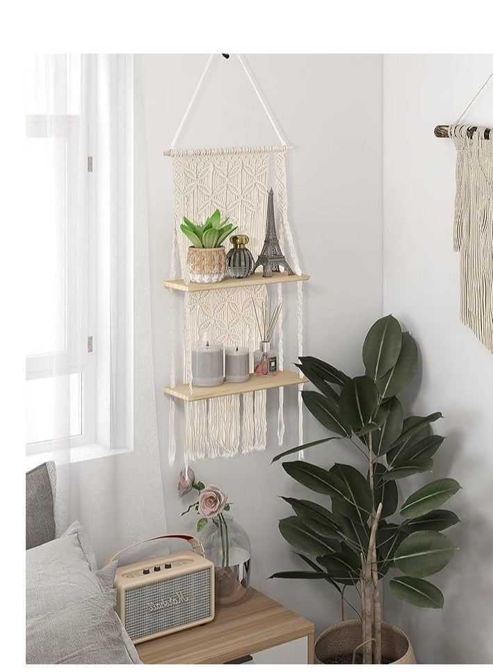 انتيكيانو رف حائط خشبي - Image 4