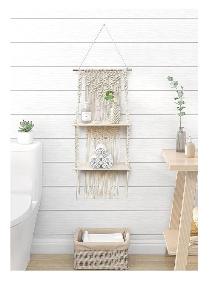 انتيكيانو رف حائط خشبي - Image 2