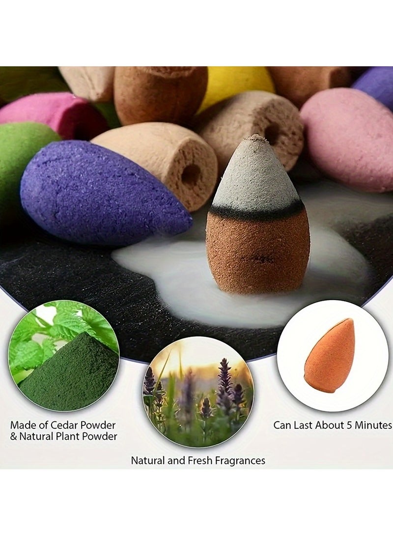 Natural Aromatherapy Incense Sticks - 100pcs/Jar (Agarwood) for Home Fragrance, Yoga & Meditation | Long-Lasting Scent - Image 4