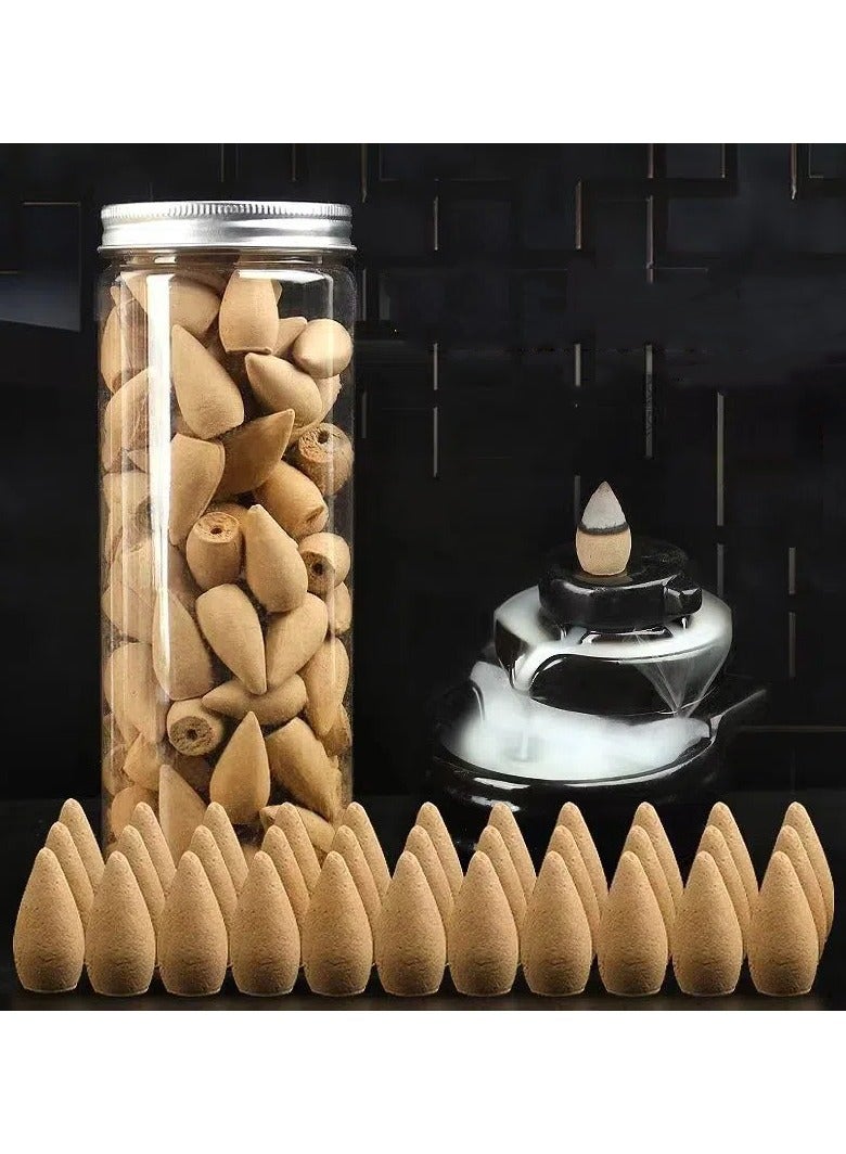 Natural Aromatherapy Incense Sticks - 100pcs/Jar (Agarwood) for Home Fragrance, Yoga & Meditation | Long-Lasting Scent - Image 1