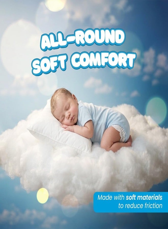 Doobidoo Classic Baby Diaper Pants - M Size | High Absorbency with Cottony Bubble Soft Topsheet, Anti-Leak Side Cuffs & Rash-Free Comfort | Gentle Protection (7–12 kg) - Pack of 1 | 34 Count - Image 2