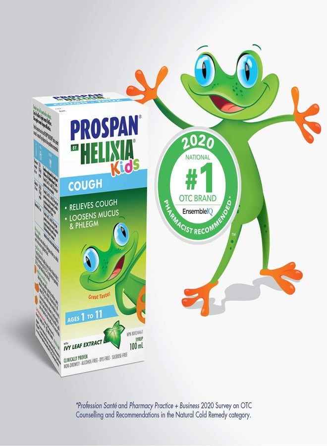 Helixia شراب هيليكسيا بروسبان للأطفال لعلاج السعال، للأعمار من سنة إلى 11 سنة (حجم كبير 200 مل) - Image 2