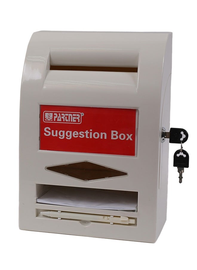 PARTNER - Multipurpose Metal Suggestion Box WIth Key - Image 1
