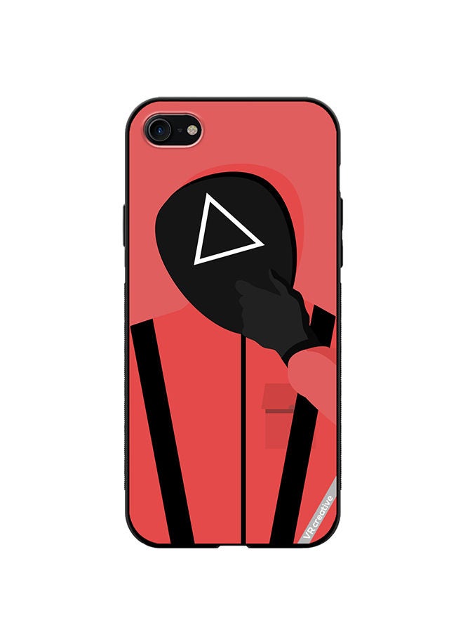 VR CREATIVE Protective Case Cover For Apple iPhone SE (2022) Squid Game Soldier Design Multicolour - Image 1