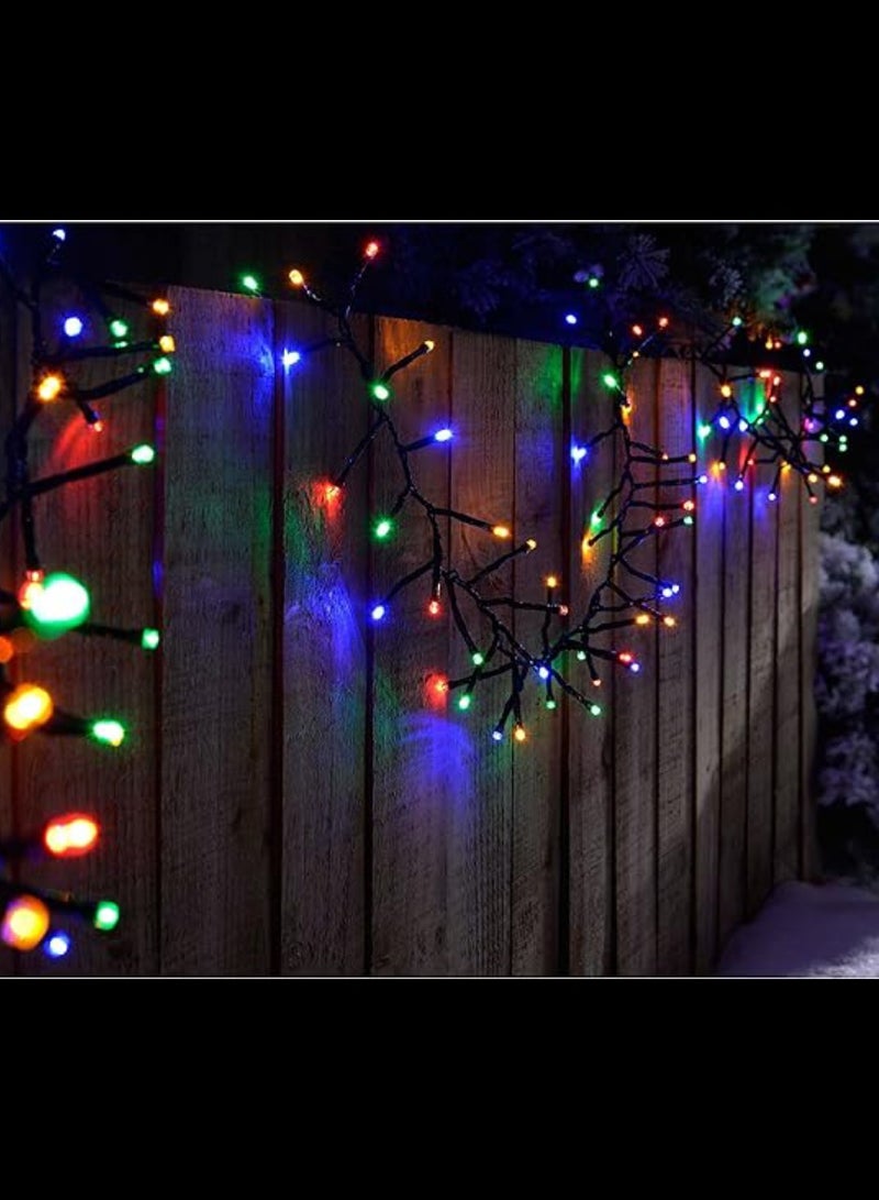 جيهام ضوء رمضان 17 متر 200 LED متعدد الألوان LED ضوء خرافي خارجي مقاوم للماء لديكور رمضان ضوء ستارة للمنزل والديكور الخارجي ضوء متعدد الأوضاع - Image 4