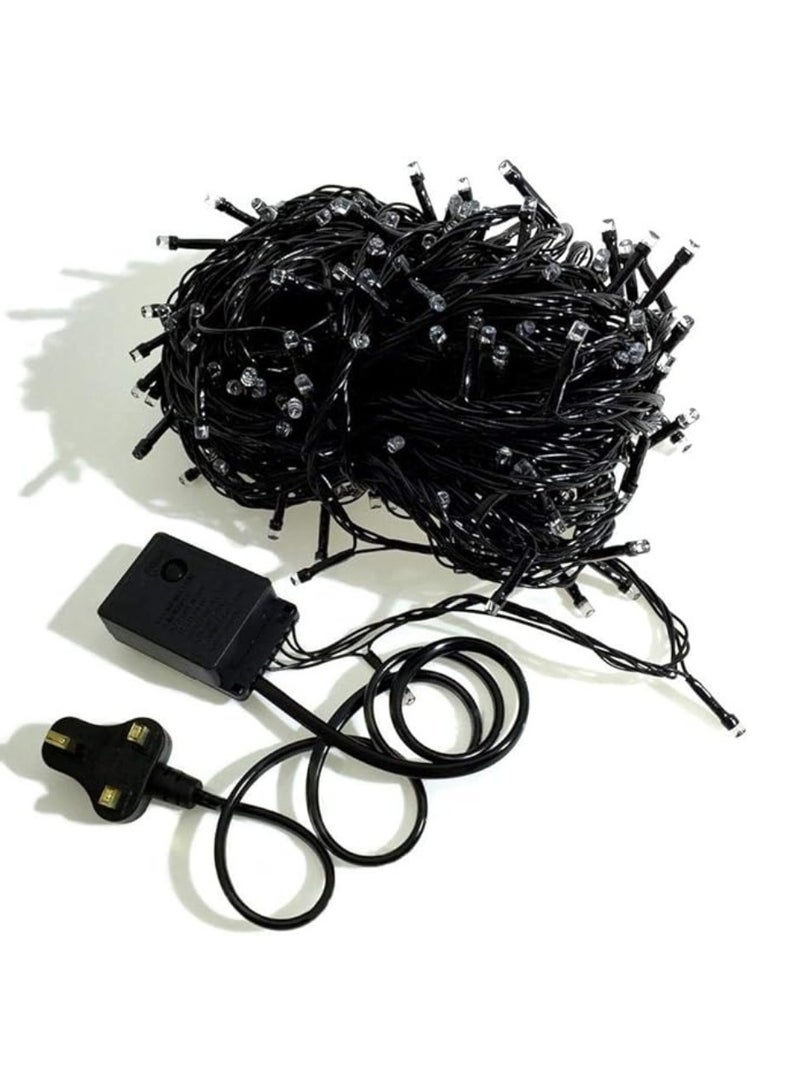 جيهام ضوء رمضان 17 متر 200 LED متعدد الألوان LED ضوء خرافي خارجي مقاوم للماء لديكور رمضان ضوء ستارة للمنزل والديكور الخارجي ضوء متعدد الأوضاع - Image 5