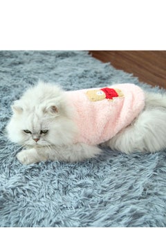 Loquat Warm thick Cat clothes Pink  - Image 2