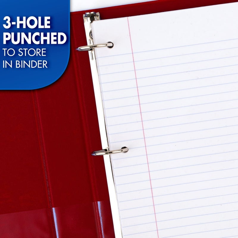 Mead Mead Loose Leaf Paper, Notebook Paper, College Ruled Filler Paper, Standard, 8 x 10.5, 200 Sheets (15326) - Image 4