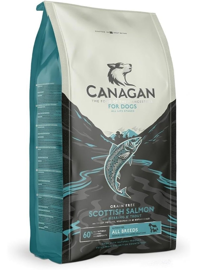 Canagan Scottish Salmon for Dogs Dry Food 12kg - Image 1