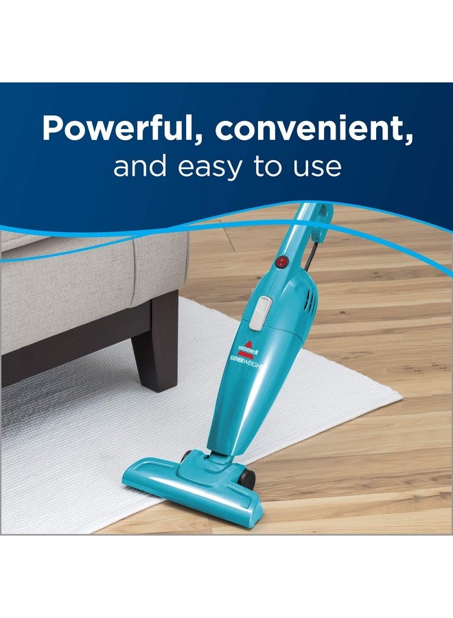 Bissell مكنسة بيسيل خفيفة الوزن بدون كيس مع أداة الشقوق، 2033، مقاس واحد يناسب الجميع، أزرق - Image 2