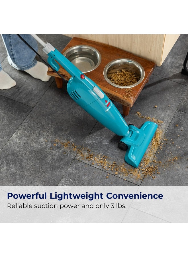 Bissell مكنسة بيسيل خفيفة الوزن بدون كيس مع أداة الشقوق، 2033، مقاس واحد يناسب الجميع، أزرق - Image 3