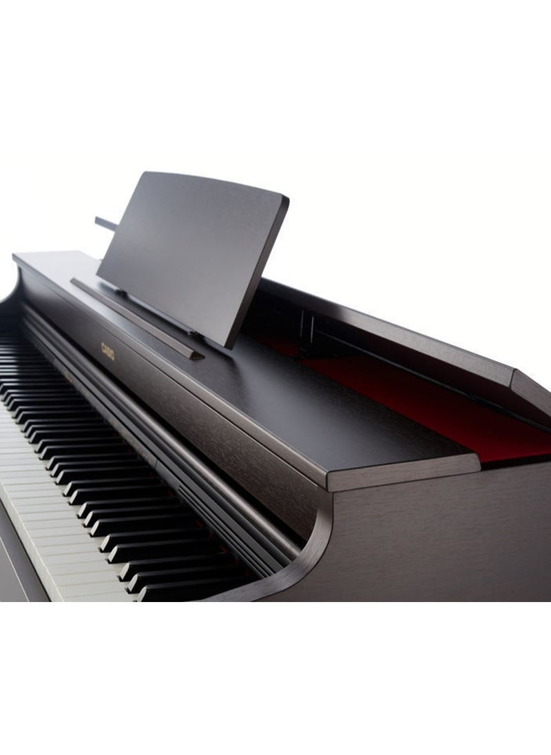 CASIO Celviano AP-470BN Digital Piano - Brown - 88 Keys - AiR Sound Source - 22 Tones - 20W＋20W - Polyphony 256 with Adjustable Piano Bench  - Image 3
