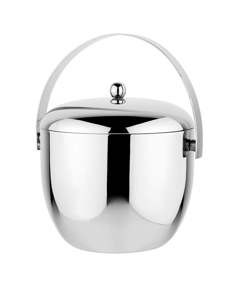SR GLOBAL Stainless Steel Double Wall Apple Ice Bucket - Image 1